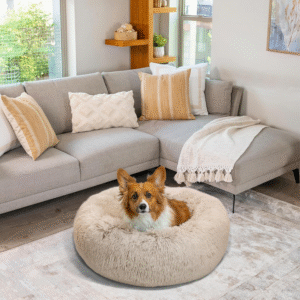 Best Friends by Sheri Calming Donut Bed