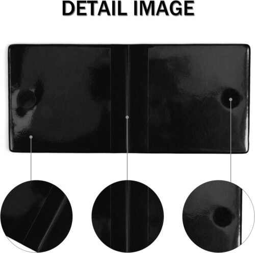 UYYE Car Registration and Insurance Card Holder, Vehicle Glove Box Car Organizer, Interior Car Accessories for Documents, Cards, License - 2 Pack - Image 4