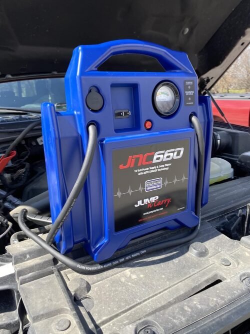 Clore Automotive Jump-N-Carry JNC660 1700 Peak Amp 12 Volt Jump Starter , Blue - Image 7