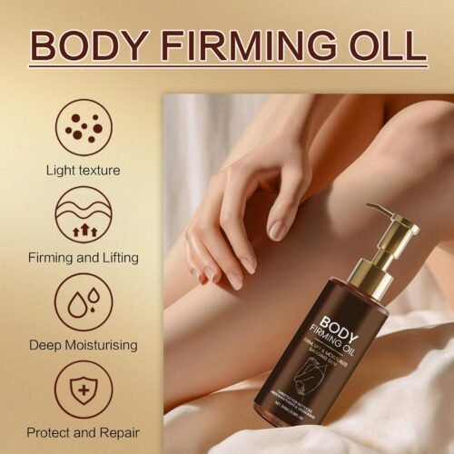 Magic Body Firming Oil with Vitamin E & Rosehip,Skin Tightening Oil for Thighs, Buttocks, Arms | Improves Elasticity | Fast-Absorbing, 1Pcs - Image 8
