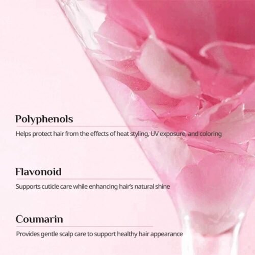 BnD Blooming SAKURA Argan＆Collagen Hair Oil 80ml/2.7 fl oz Leave-in Treatment Lightweight Hair Oil for Dry and Frizzy Hair Smooth Finish Floral Scent Non-Greasy Hair Care Korean Beauty - Image 5