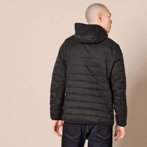Amazon Essentials Men's Lightweight Water-Resistant Packable Hooded Puffer Jacket - Image 4