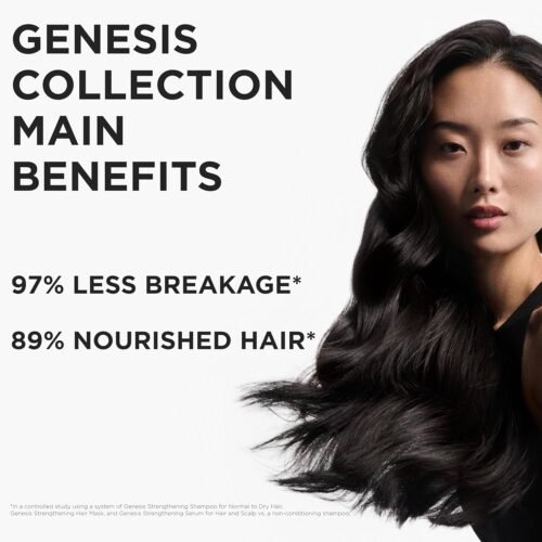 Kerastase Genesis Strengthening Nutri-Fortifiant Shampoo - For Weak or Damaged Hair, Detangles & Hydrates, For Normal to Dry Hair - Image 9