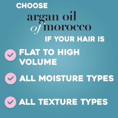 OGX Renewing + Argan Oil of Morocco, Cold-Pressed Argan Oil for Hair Penetrating Treatment & Shine, Moisturizing & Strengthening Silky Oil for All Hair Types, Paraben & Sulfate Free, 3.3 fl oz - Image 3