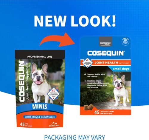 Nutramax Laboratories Cosequin Plus MSM & Boswellia Mini Sized Soft Chews - Image 3