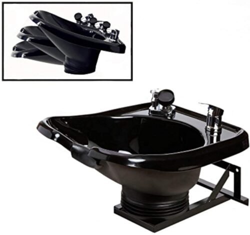 Wall-Mounted, Tilting, ABS Plastic, Shampoo Bowl TLC-B13-WT - Image 3