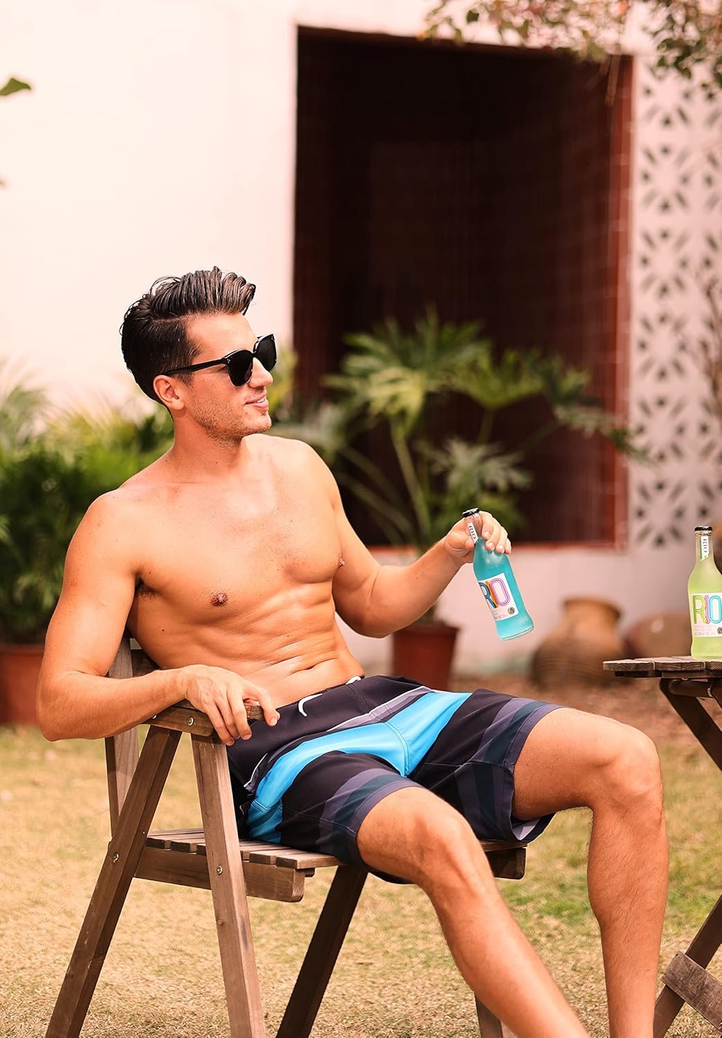 difficort Mens Swim Trunks with Compression Liner Quick Dry Bathing Suits Shorts with Zipper Pockets - Image 6