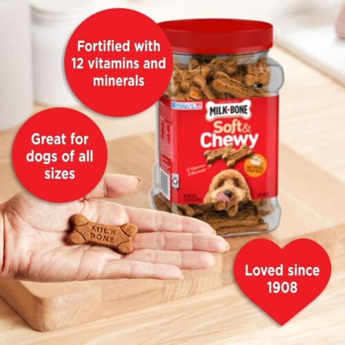 Milk-Bone Soft & Chewy Chicken Recipe Dog Treats, 25 Ounces (1 Count) - Image 5