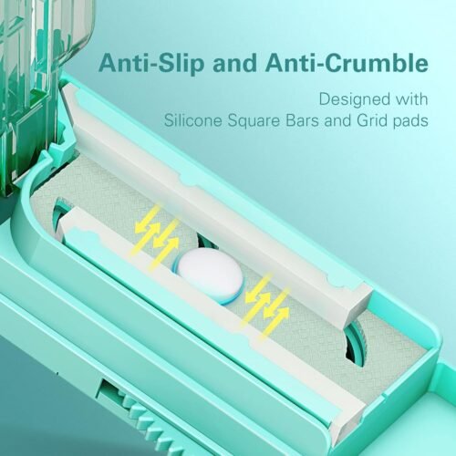 DEPAD Pill Cutter Splitter for Cutting Multiple Pills, Adjustable Pill Cutters Splitters for Small and Tiny Pills with Accurate Pill Alignment and Sharp Safe Blade - Image 5