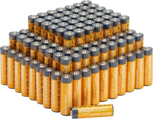 Amazon Basics 100-Pack AA Alkaline High-Performance Batteries, 1.5 Volt, 10-Year Shelf Life - Image 2