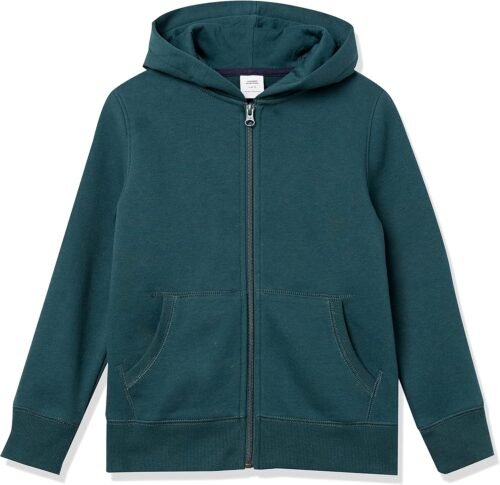 Amazon Essentials Hoodies - Boys' Zip-Up Sweatshirt - Image 2