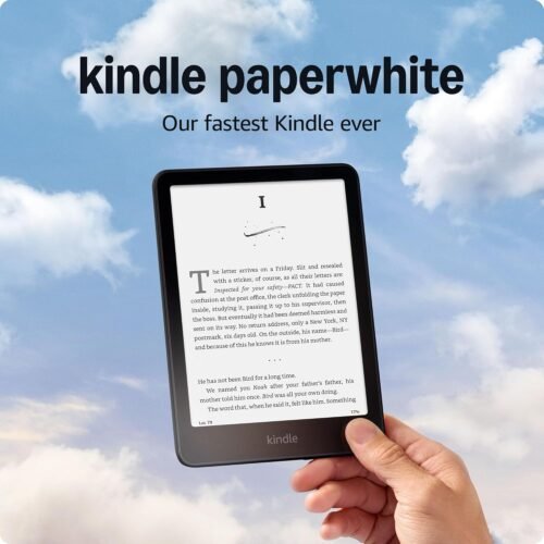 Amazon Kindle Paperwhite 16GB (newest model) – Our fastest Kindle ever, with new 7" glare-free display and weeks of battery life – Black - Image 2