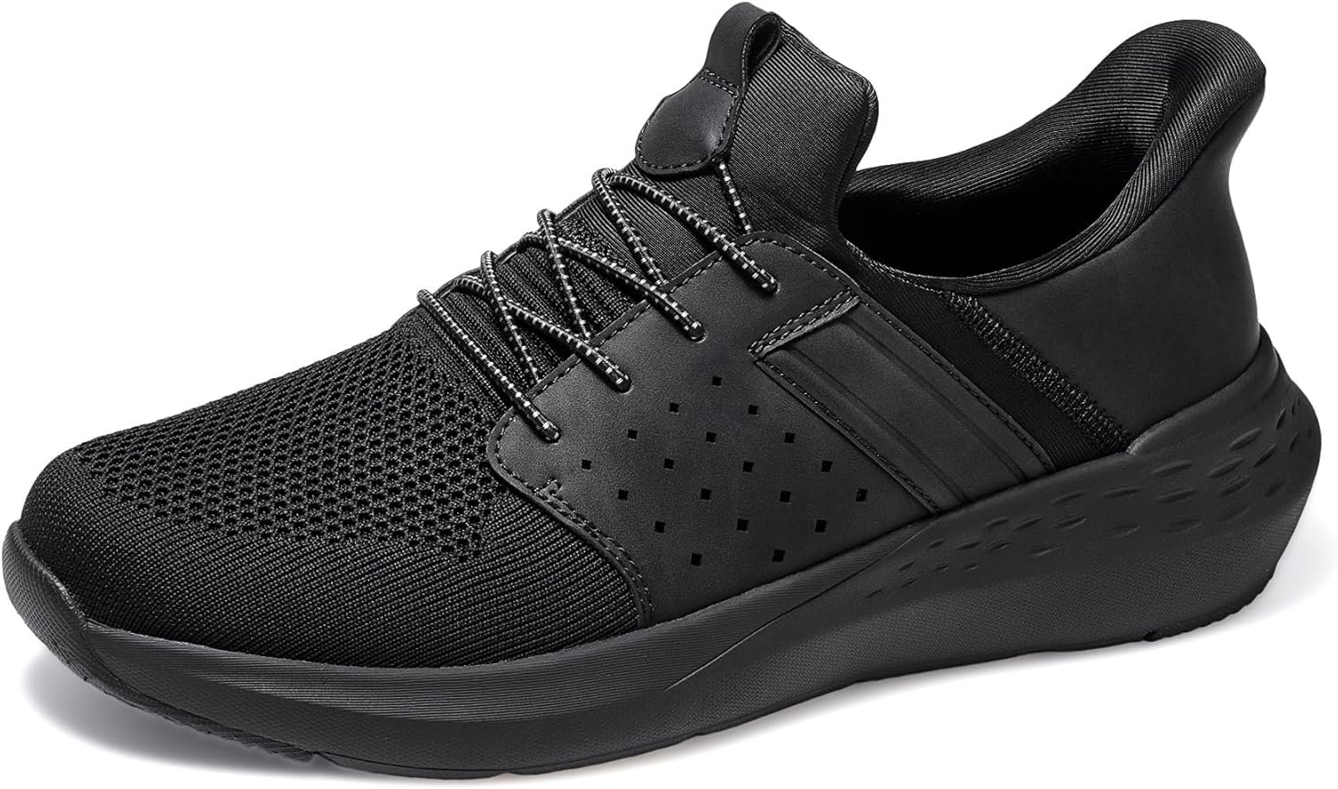 Bruno Marc Men's Hands Free Slip-on Sneakers Casual Shoes Loafers for Men Breathable Knit Comfortable Lightweight Walking Shoes - Image 2