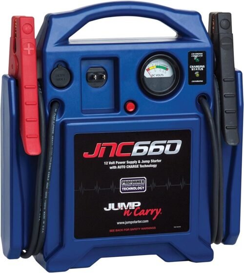 Clore Automotive Jump-N-Carry JNC660 1700 Peak Amp 12 Volt Jump Starter , Blue - Image 2