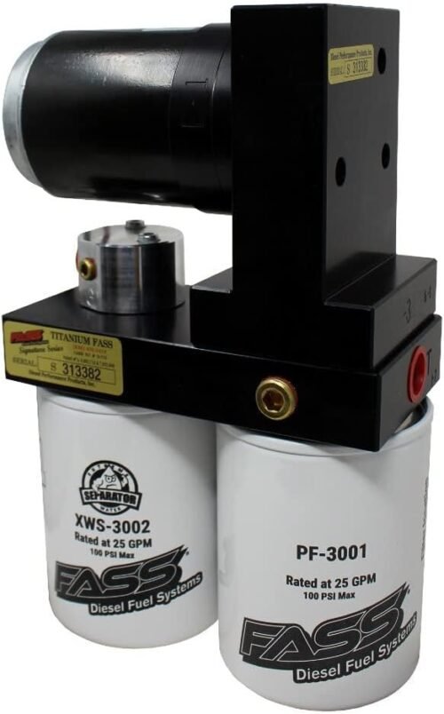 FASS TSC10100G Titanium Signature Series 100GPH Diesel Fuel System fits GM 6.6L Duramax 2001-2010 - Image 2