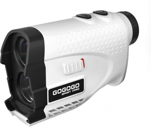 Gogogo Sport Vpro GS24 Golf & Hunting Laser Rangefinder, 7X Magnification, 1200 Yard Distance Measuring Range Finder with High-Precision Flag Pole Locking Vibration Function Slope Mode Continuous Scan - Image 2