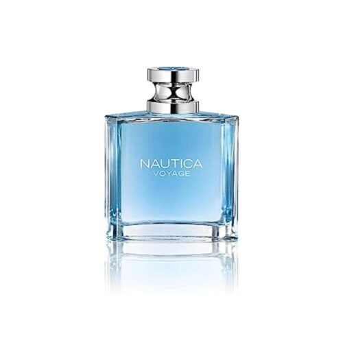 Nautica Voyage Eau De Toilette, Cologne and Fragrance For Men, Fresh, Romantic, Fruity Scent Woody, Aquatic Notes of Apple, Water Lotus, Cedarwood, and Musk Ideal Day Wear, Long Lasting 3.3Fl oz - Image 2