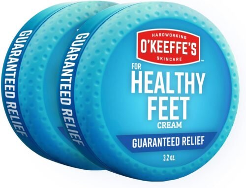 O'Keeffe's for Healthy Feet Foot Cream - 3.2 oz Jar (2 Pack) - Guaranteed Relief for Extremely Cracked, Dry Feet, Repairing Skincare, Instantly Boosts and Retains Moisture Levels - Image 2