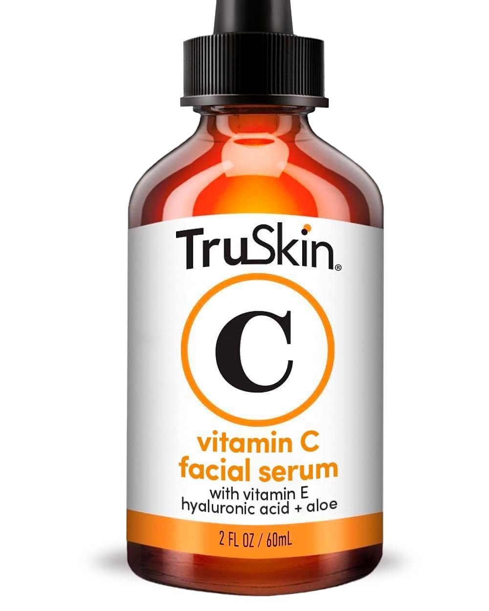 TruSkin Vitamin C Serum For Face – Anti Aging Face Serum with Vitamin C, Hyaluronic Acid, Vitamin E – Brightening Formula – Improve Appearance of Dark Spots, Tone, Fine Lines & Wrinkles, 2 Fl Oz - Image 2