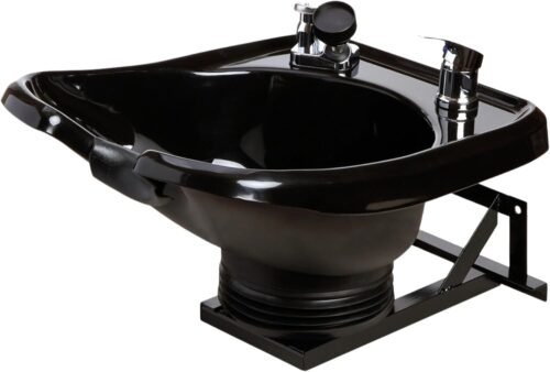 Wall-Mounted, Tilting, ABS Plastic, Shampoo Bowl TLC-B13-WT - Image 2