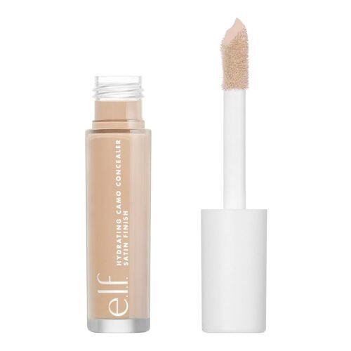 e.l.f. Hydrating Camo Concealer, Covers Blemishes & Under-Eye Circles, Full-Coverage & Delivers A Satin Finish, Vegan & Cruelty-Free, Medium Sand - Image 2