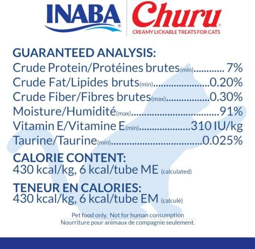 INABA Churu Cat Treats, Grain-Free, Lickable, Squeezable Creamy Purée Cat Treat/Topper with Vitamin E & Taurine, 0.5 Ounces Each Tube, 50 Tubes, Chicken Variety - Image 9