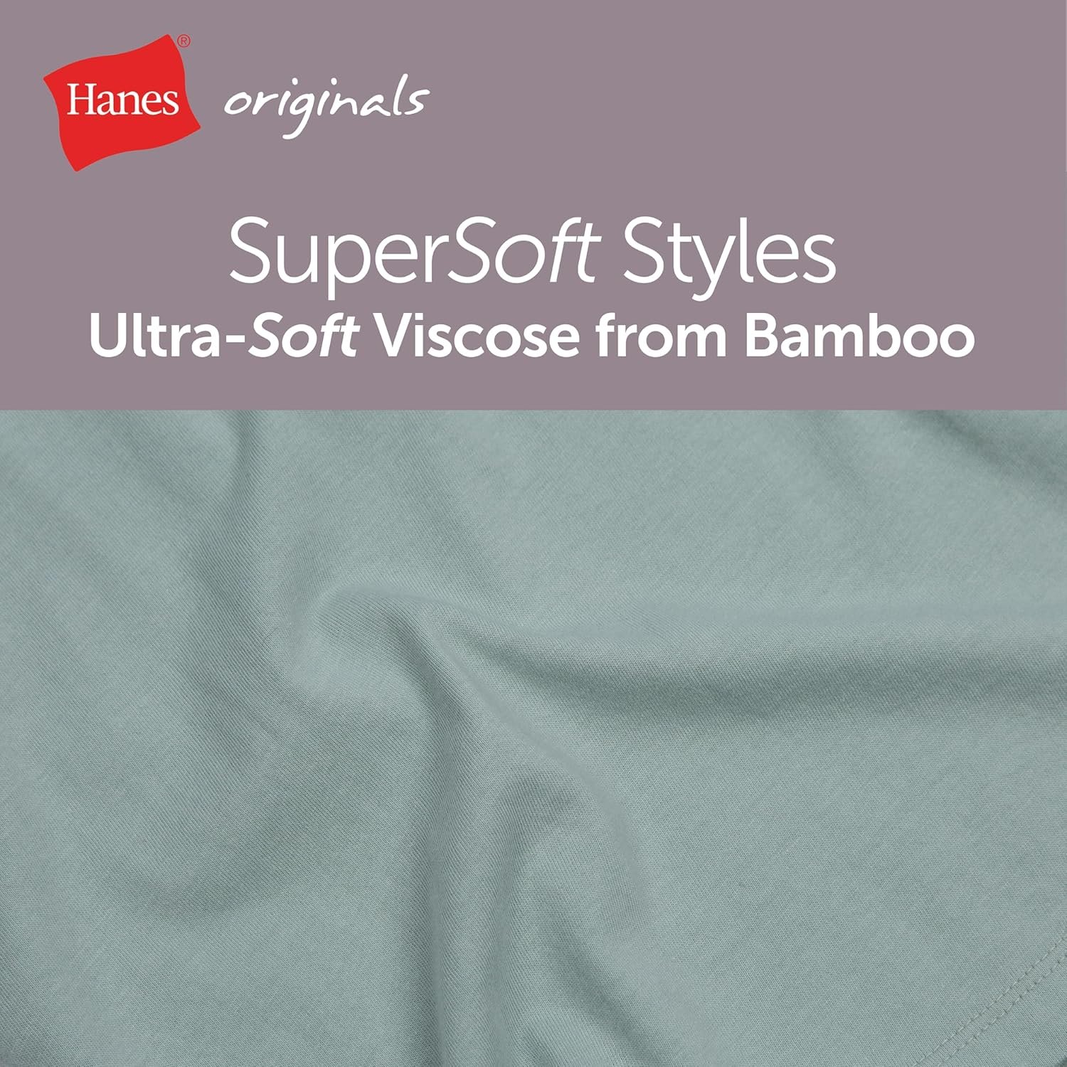 Hanes Women's Originals 2 Piece Lounge, Comfywear Supersoft Boxy T-Shirt & Sleep Shorts Loungewear Set - Image 3