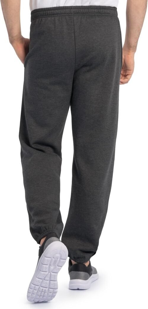 Fruit of the Loom Eversoft Fleece Elastic Bottom Sweatpants with Pockets, Relaxed Fit, Moisture Wicking, Breathable - Image 3