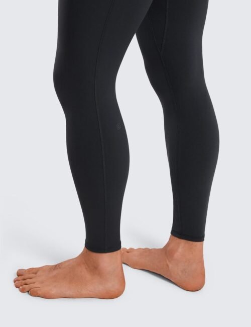 CRZ YOGA Butterluxe Mens Leggings with Pockets 27" Buttery Soft Yoga Pants Workout Running Tights - Image 6