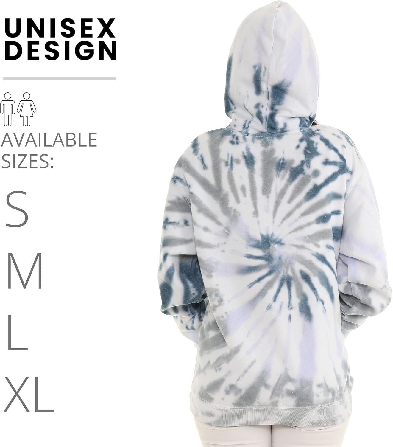 Pure Essence Tie Dye Sweatpants, Long Sleeve T-Shirts, Hoodies, and Crew Neck Sweatshirts (Sizes S, M, L, XL). - Image 8