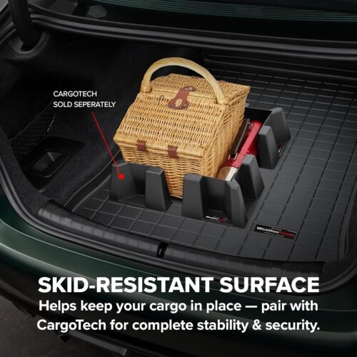 WeatherTech Cargo Trunk Liner for Lexus ES - Trunk (40579) Black - Image 7