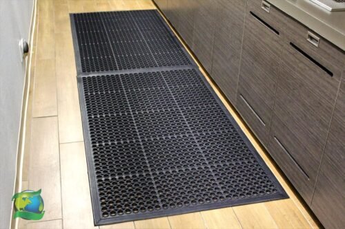 Envelor Anti Fatigue Rubber Floor Mat Non-Slip Restaurant Mat for Floors Bar Drainage Mat Doormat Utility Garage Home Slip Pool Entry 24 x 36 Inches - Image 9