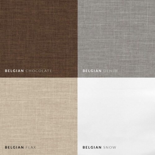 CHICOLOGY - RMBF2764 Cordless Roman Shades Cross-Hatched Modern Fabric Cascade Window Blind Treatment, 27"W X 64"H, Belgian Flax (Privacy & Light Filtering) - Image 7