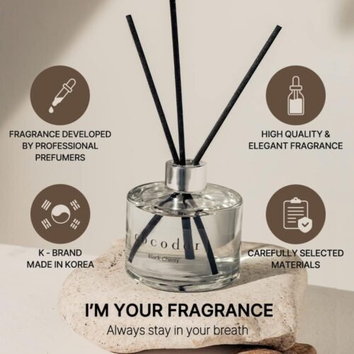 COCODOR Signature Reed Diffuser Set/Refreshing Air / 6.7oz /1 Pack/Home Fragrance Diffuser, Oil Scent Diffuser for Bathroom Shelf Decor - Image 3