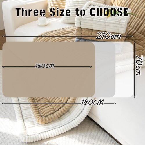 Sofa Cover Fuzzy Couch Cover for Pet, Couch Covers for Dogs Washable Non-Slip Sofa Slipcover Cushion Protector Pets Friendly Mat Bed - Image 6