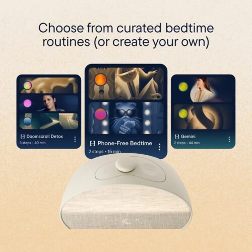 Hatch Restore 3 Sunrise Alarm Clock, Sound Machine, Smart Light (Greige) - White Noise, Screen-Free Sleep Routine - Image 9