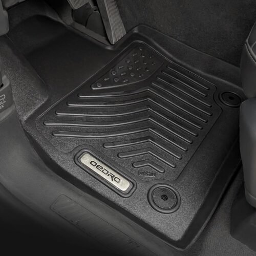 OEDRO Floor Mats Fit for 2024-2018 Toyota Camry (FWD ONLY, Not for Hybrid), TPE All Weather Protection 2024 Camry Car Mats Accessories Includes 1st and 2nd Row for Camry L/LE/SE/TRD/XLE/XSE - Image 3