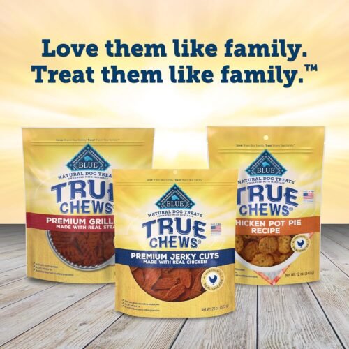 Blue Buffalo True Chews Premium Jerky Cuts Dog Treats with Natural Ingredients Chicken - Image 9
