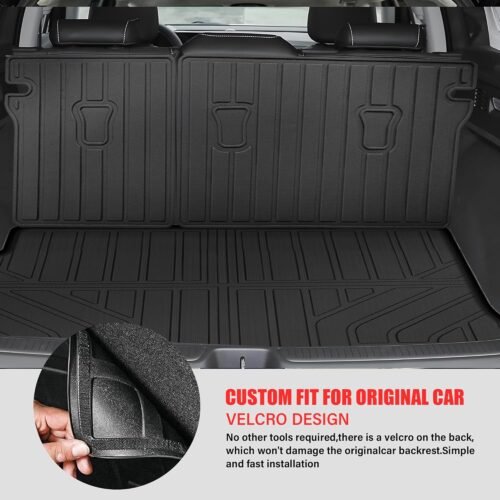 Floor Mats for 2021-2025 2026 Buick Envision with Cargo Liner All Weather TPE Protection Floor Liners Full Set with Trunk Mat for 2021 2022 2023 20242025 2026 Buick Envision Accessories - Image 6