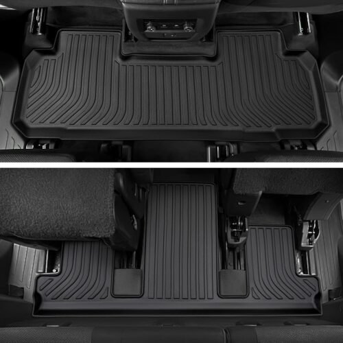 for 2018-2023 Chevy Traverse Floor Mats & Cargo Liner only for 7 Seats, for 2018 2019 2020 2021 2022 2023 Chevy Traverse Accessories All Weather Bucket Seats (Fit 2024 Traverse Limited) - Image 7