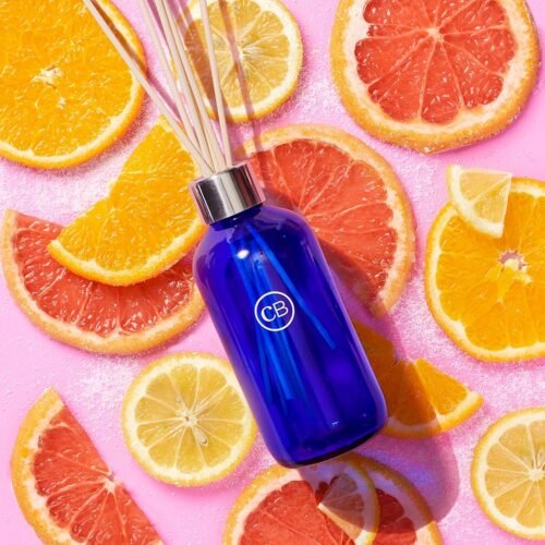 Capri Blue Volcano Reed Diffuser Set - Includes Reed Diffuser Sticks, Fragrance Oil, and Glass Bottle - Luxury Scented Room Fresheners - Cobalt Blue (8 fl oz) - Image 3