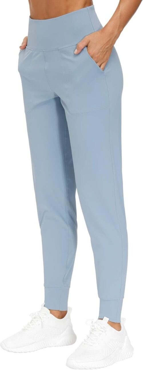 THE GYM PEOPLE Women's Joggers Pants Lightweight Athletic Leggings Tapered Lounge Pants for Workout, Yoga, Running - Image 2