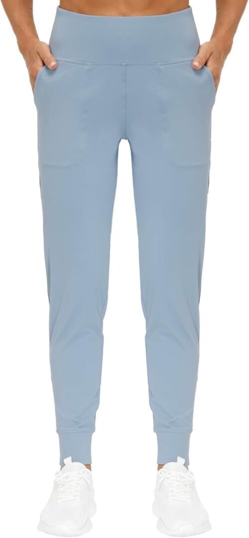 THE GYM PEOPLE Women's Joggers Pants Lightweight Athletic Leggings Tapered Lounge Pants for Workout, Yoga, Running - Image 3