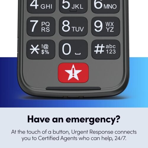 Lively Jitterbug Flip2 - Flip Cell Phone for Seniors - Not Compatible with Other Wireless Carriers- Must Be Activated Phone Plan- Graphite - Image 6
