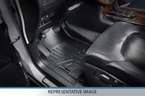 SMARTLINER Custom Fit Floor Mats 3 Row Liner Set for 2011-2012 Toyota Sienna - Image 3