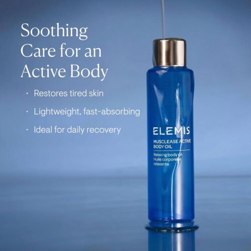 ELEMIS Active Body Concentrate Musclease 100ml, Revitalizing Massage Oil for Tired, Aching Muscles - Image 3