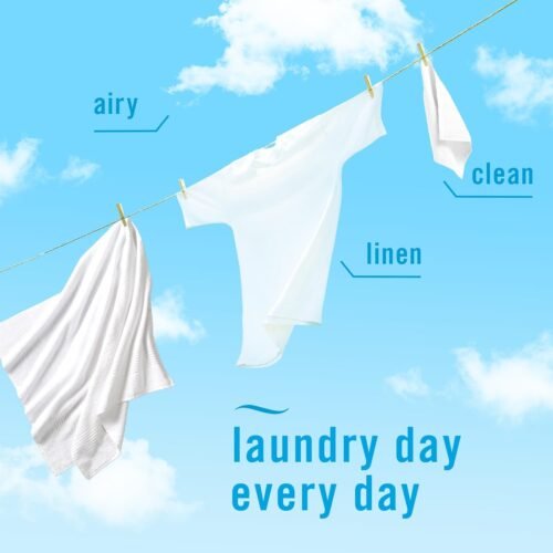 Febreze Bathroom Air Freshener, Odor-Fighting, Plug In Alternative, Air Fresheners for Home and Bathroom and Kitchen, Closet Air Fresheners, Linen & Sky Scent, 4 Count - Image 4