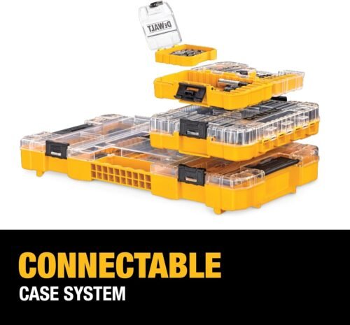 DEWALT Screwdriver Bit Set with Tough Case, 45-Piece (DW2166), Grey/Silver Screwdriving Set with Tough Case - Image 9