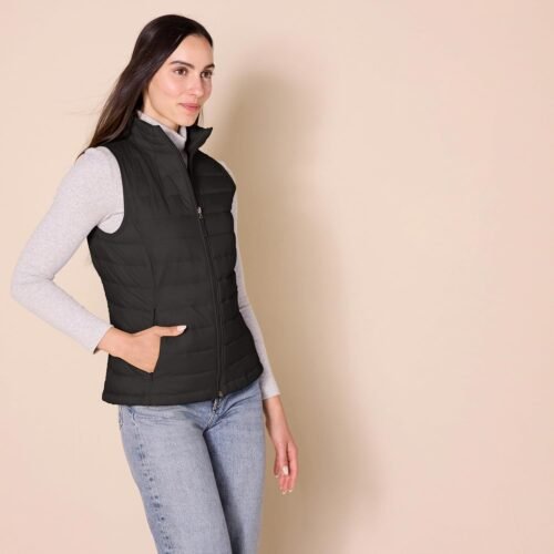 Amazon Essentials Women's Lightweight Water-Resistant Packable Puffer Vest - Image 3