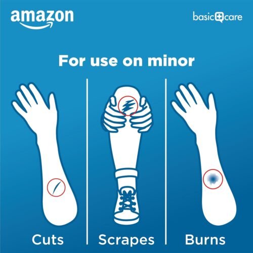 Amazon Basic Care Sheer Adhesive Pad Bandages, Extra Large Comfortable Non-Stick Pad, All Skin Types, 30 Count (3x4 inches) - Image 4